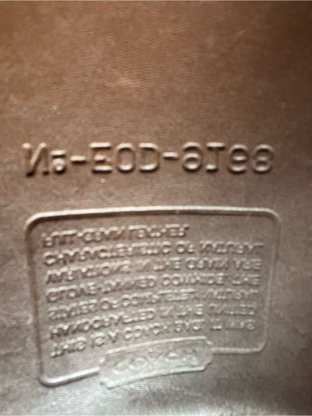 Y2K New without tags Coach Brown Leather Messenger Shoulder Bag - Picture 8 of 9